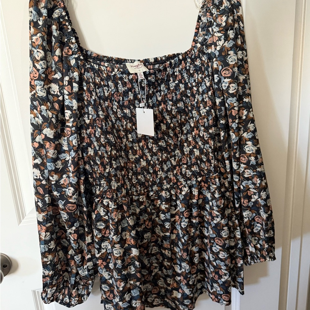 Floral Smocked Women's Top by Hayden LA
